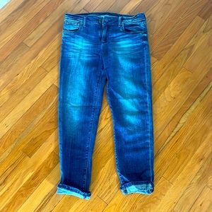 Boyfriend cropped jeans